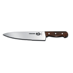 Forschner Victorinox Chef's Knife 10" Serrated Blade. Rosewood Handle (40023)