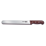 Forschner Victorinox Slicer Granton Edge 12" Blade. Rosewood Handle (40240)