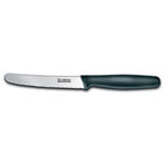 Forschner Victorinox Wavy Steak, Round Tip w Black Nylon Handle, 4.5 in. (40503)