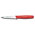 Forschner/Victorinox Small Red Paring Knife w Nylon Handle, 3.25 in. (40601)