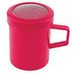 Fox Run 10 oz. Mesh-Top Shaker/Dredge - Red