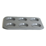 Muffin Crown Pan, 6 Slots, Non-Stick, Norpro 3973