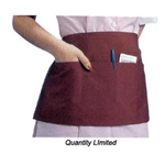 Front-of-the-House Apron- waist- Available in Burgundy only