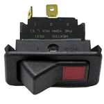 FWE OEM # SWH RCK L E1 / SWH RCK LE1 / SWH-RCK-LE1 / SWHRCKLE1, On/Off Lighted Rocker Switch - 20A/125-277V