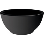 G. E. T. Melamine Bowl, Black Elegance Series