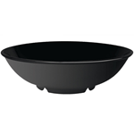 G. E. T. Melamine Bowl Black Elegance Series, 60 oz., 9.75
