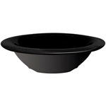 G. E. T. Melamine Bowls, Black Elegance Series,