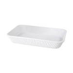 G. E. T. Melamine Casserole Dish, Milano Series, 3 qt., 13.25" x 9" x 2" Deep,