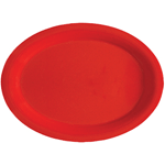G. E. T. Melamine Platter, Oval, Red Sensation Series