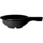 G. E. T. Melamine Soup Bowl, Black Elegance Series, 12 Oz, 5.25