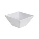 G. E. T. ML-257-W 3-Oz Square Petite Bowl, White - Case of 48