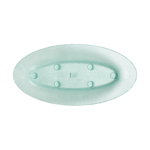 G. E. T. Polybarbonate Bowl, Oval, Color: Jade 6 Quart - Pack of 3