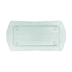 G. E. T. Polycarbonate Platters, Rectangle, 18" x 9," Color: Jade - Pack of 3