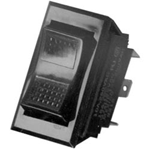 Garland OEM # 1729100, On/Off/On Lighted Rocker Switch - 15A, 125/277V