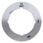 Garland OEM # G02725-2 / 1314102 / G02726-2, Knob/Dial Insert; Off, Max, Min