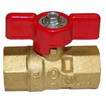 Gas Ball / Shut-Off Valve; 1/2