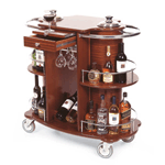 Geneva 70260 Bordeaux Wine/Liquor Cart