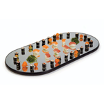 Geneva Rimless Display Mirror Tray - Oval