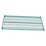 21" x 72" NSF Green Epoxy Wire Shelf