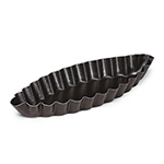 Gobel Non-Stick Tinned-Steel Fluted Barquette Mold
