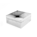 Gobel Square Cake Ring 4" x 1.75" H (100mm x 45mm H) 