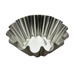 Gobel Tinned Steel Brioche Mold 7" Top Diameter