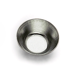 Gobel Tinned Steel Round Petit Four Mold - 1-1/4" Diam. x 1/2" High