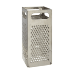 Grater Box Style 4" Square - Stainless Steel - 9" H.