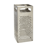 Adcraft Tapered Grater, Stainless Steel, 9