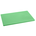 Green Polyethylene Cutting Board, 15" x 20" x1/2" Thick