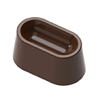 Greyas Polycarbonate Mini Eclair Chocolate Mold, 24 Cavities