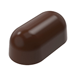 Greyas Polycarbonate Oblong Chocolate Mold, 24 Cavities