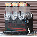 Grindmaster Cecilware NHT3ULBL Granita 3 Bowls in 2.5-Gallon Slush Dispenser, Black, Used Like New
