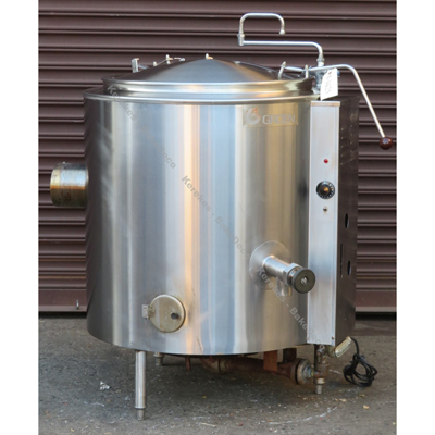 Groen AH/1-40 Steam Jacketed Gas Floor Kettle 40 Gallon, Used Great Condition