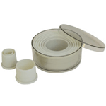 Heat-Resistant Cutters, Round, 9-Piece Set