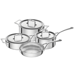 Henckels 66080-001 Aurora 7-Piece Stainless Steel Cookware Set