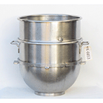 Hobart 00-438104-00002 Mixer Bowl With Extender 80 Qt, Used Excellent Condition