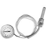 Hobart OEM # 00-328696-00002, Temperature Gauge; 20-220 Degrees Fahrenheit, Rear Palnut Mount