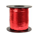 Hot Red Glitter Curling Ribbon, 250 Yards