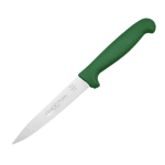 Icel Green Serrated Utility Knife, 4 1/2" Blade