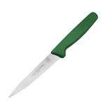 Icel Green Serrated Utility Knife, 5 1/2" Blade