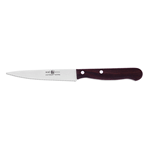 Icel Knife, Wavy Edge, 4-3/4" Blade, Wooden Handle