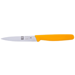 Icel Paring Knife, 4" Blade, Yellow Handle
