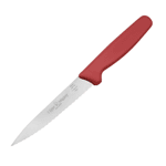 Icel Red Serrated Utility Knife, 5 1/2" Blade