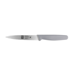 Icel Serrated Edge Paring Knife 4" Blade, Gray Plastic Handle