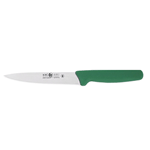 Icel Utility Knife, 5-1/2" Blade, Green Plastic Handle