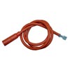 Ignition Wire; 35"; 1/4" Female Insulated Push-On; Spark Plug, Straight Boot