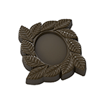 Implast Leaf Frame Polycarbonate Chocolate Mold, 8 Cavities