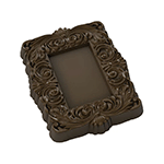 Implast Polycarbonate Rectangle Frame Chocolate Mold, 8 Cavities
