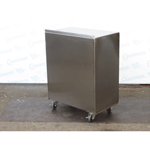 Stainless-steel Ingredient Bin on Casters,